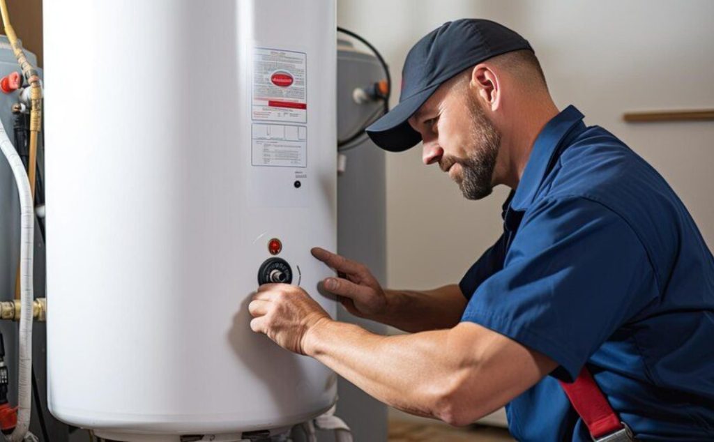 Water heater repair and installation services by professional plumbers